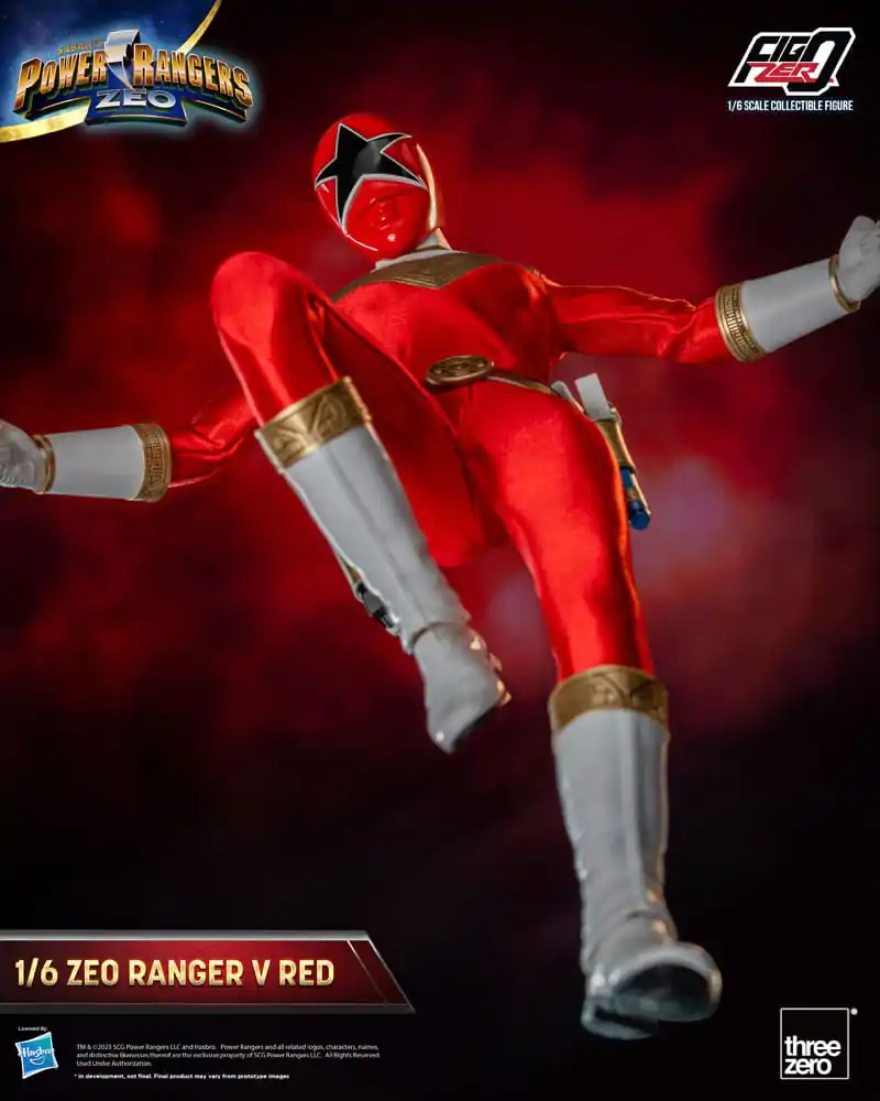 Power Rangers Zeo FigZero Figurina de Acțiune 1/6 Ranger V Roșu 30 cm poza produsului