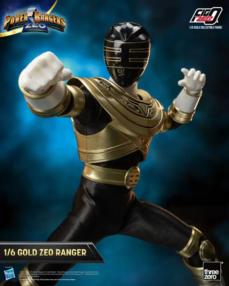 Power Rangers Zeo FigZero Figura de acțiune 1/6 Gold Zeo Power Ranger 30 cm poza produsului