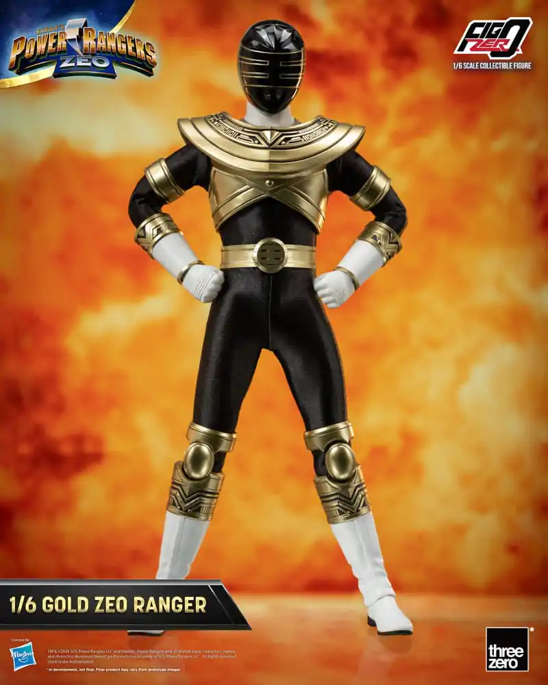 Power Rangers Zeo FigZero Figura de acțiune 1/6 Gold Zeo Power Ranger 30 cm poza produsului