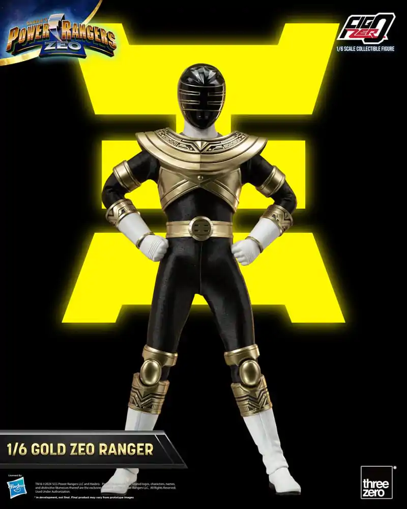 Power Rangers Zeo FigZero Figura de acțiune 1/6 Gold Zeo Power Ranger 30 cm poza produsului
