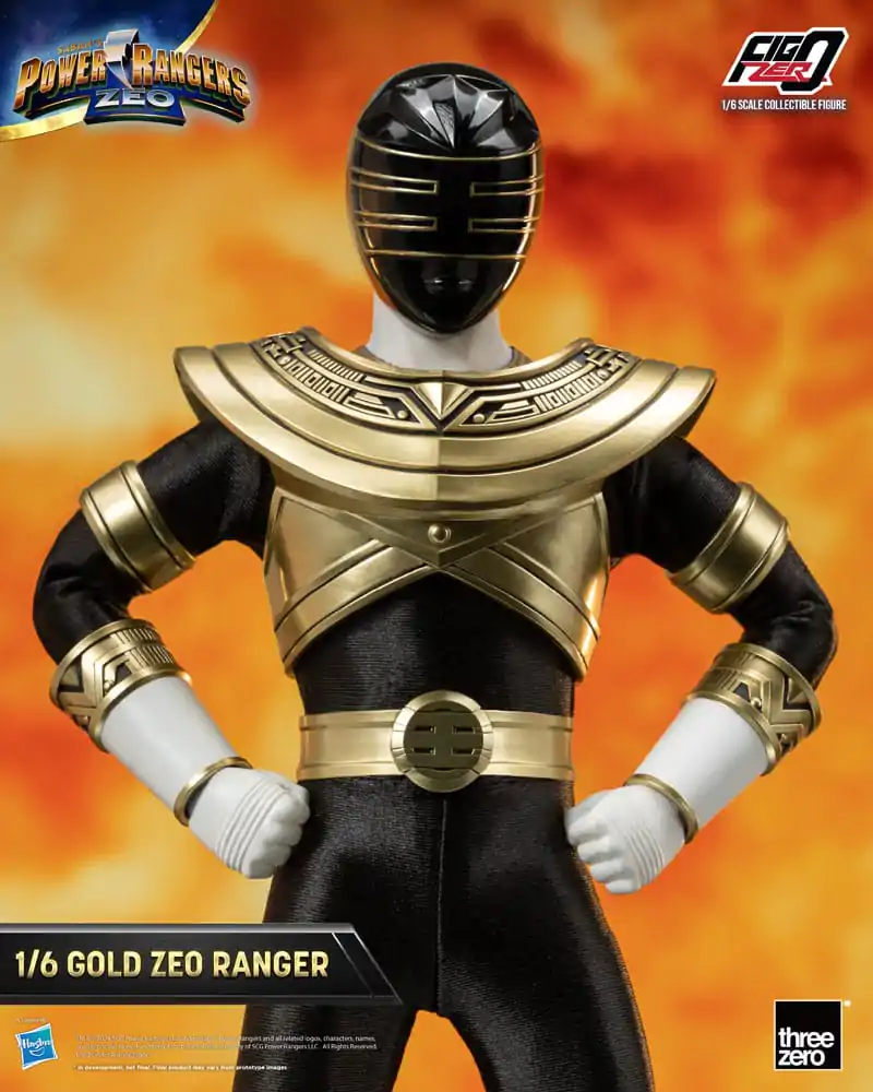 Power Rangers Zeo FigZero Figura de acțiune 1/6 Gold Zeo Power Ranger 30 cm poza produsului
