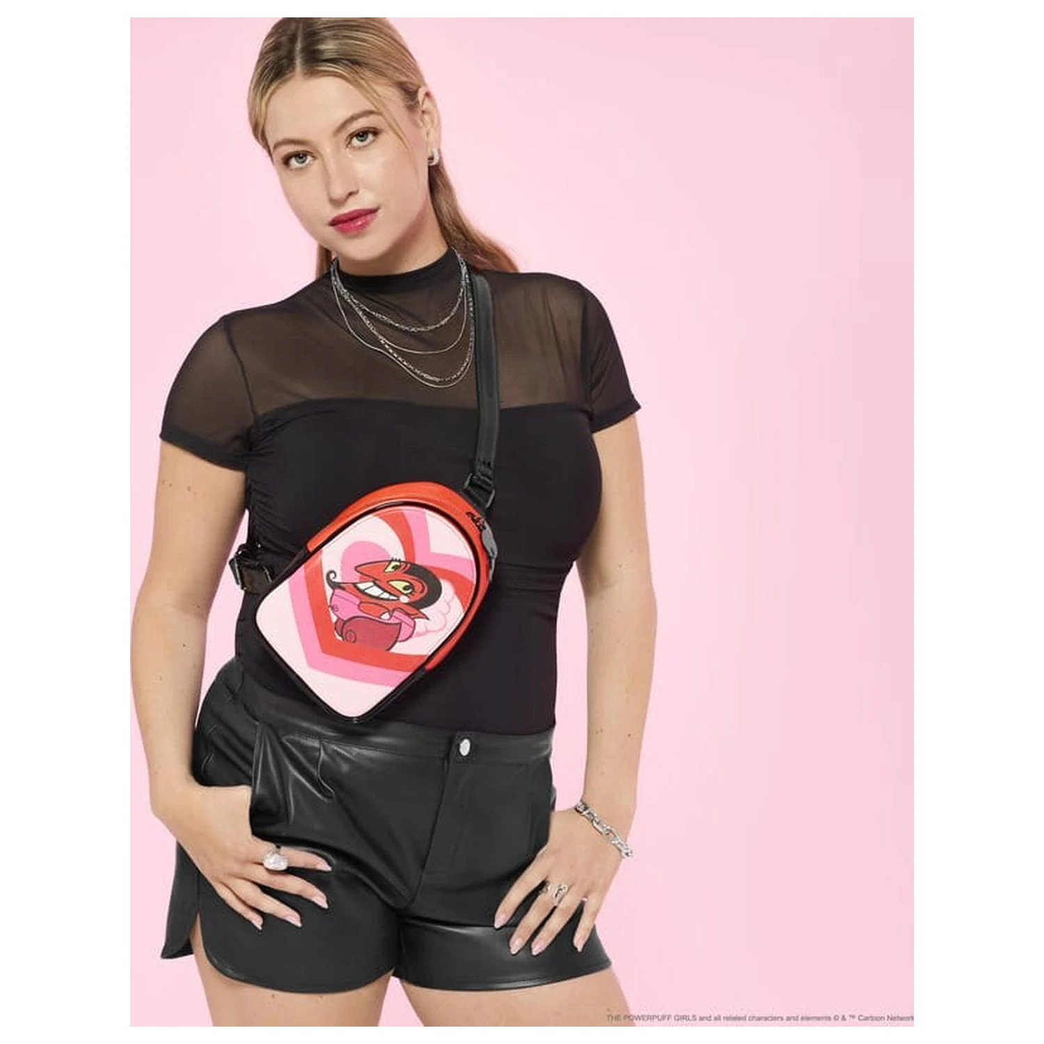 Powerpuff Girls by Loungefly Geanta de umar Sling Bag Him Villain poza produsului