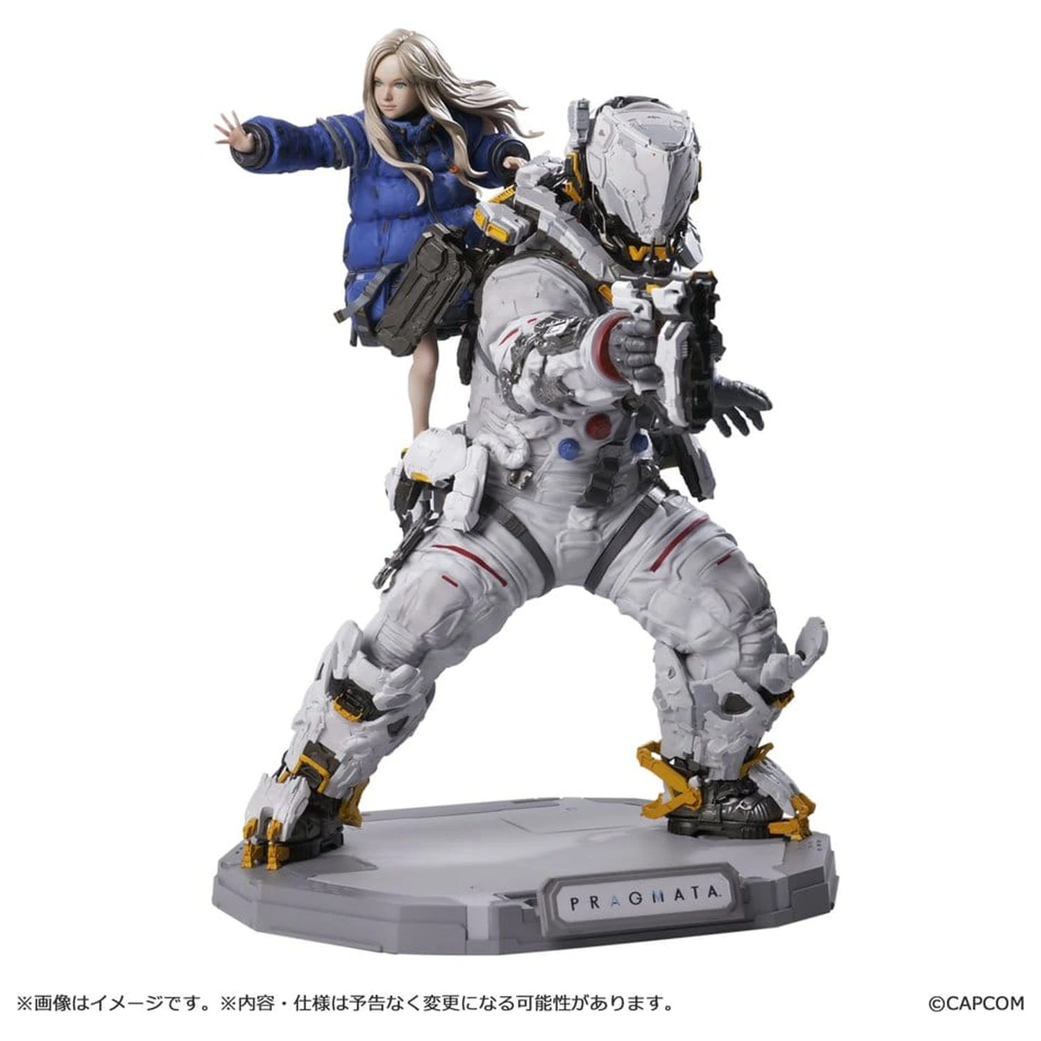 Pragmata Capcom Figure Builder Creator's Model Figura PVC Hugh & Diana 28 cm poza produsului