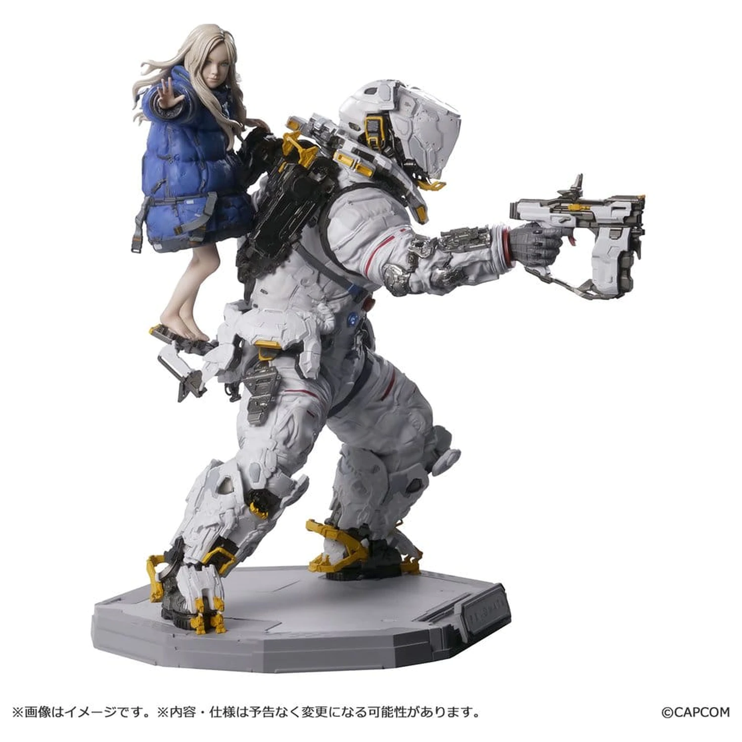 Pragmata Capcom Figure Builder Creator's Model Figura PVC Hugh & Diana 28 cm poza produsului