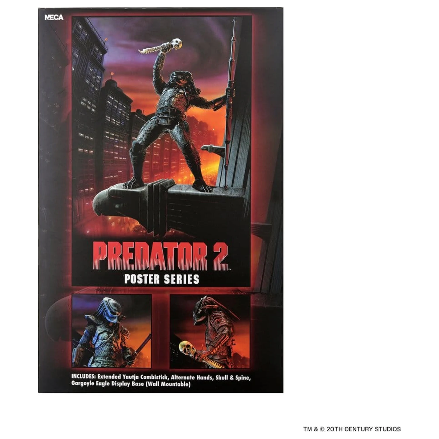 Predator 2 Action Figure City Hunter Poster Series 18 cm poza produsului