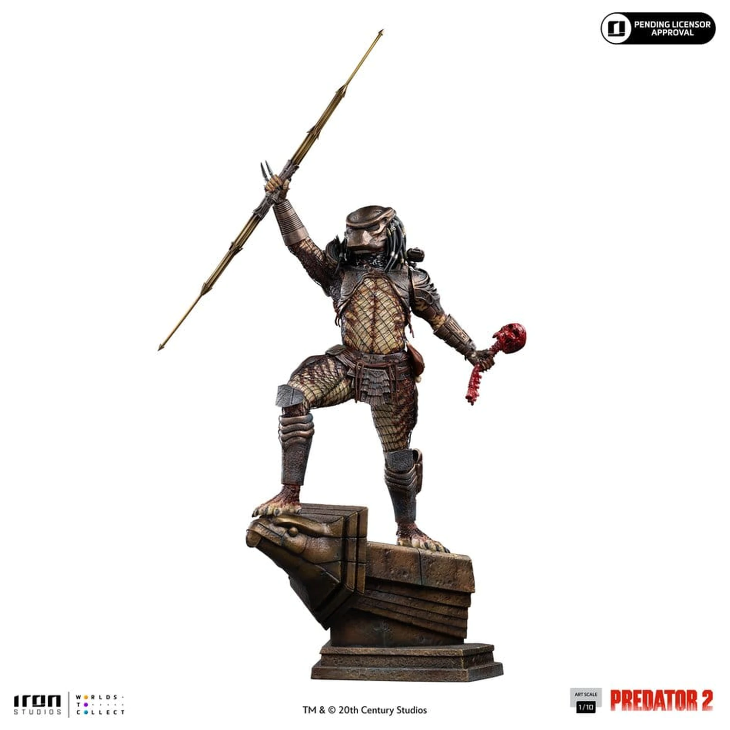 Predator 2 Predator City Hunter Statuie la scară de Artă 1/10 Predator City Hunter poza produsului