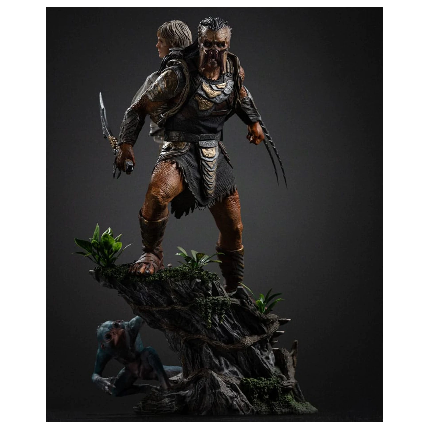 Predator: Badlands Art Scale Statuie 1/10 Predator Dek si Thia 27 cm poza produsului