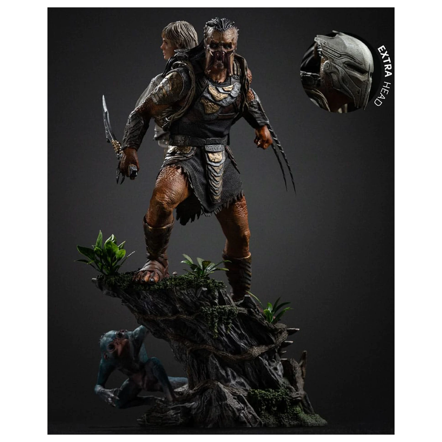 Predator: Badlands Art Scale Statuie 1/10 Predator Dek si Thia 27 cm poza produsului
