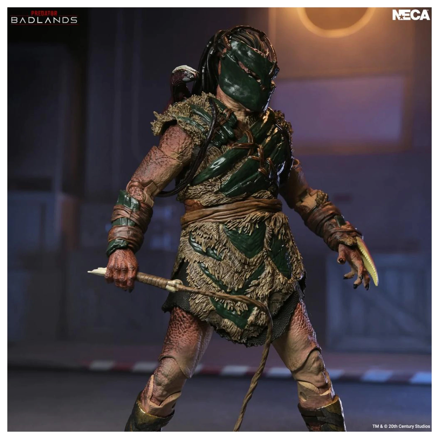 Predator Badlands Dek Bone Bison Armor Figura Ultimate 17 cm poza produsului