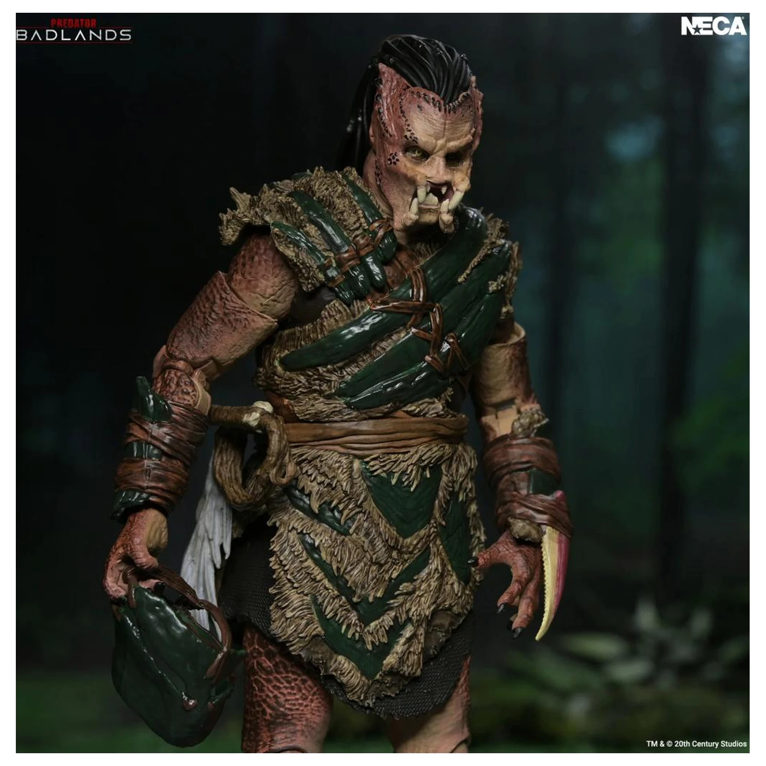 Predator Badlands Dek Bone Bison Armor Figura Ultimate 17 cm poza produsului