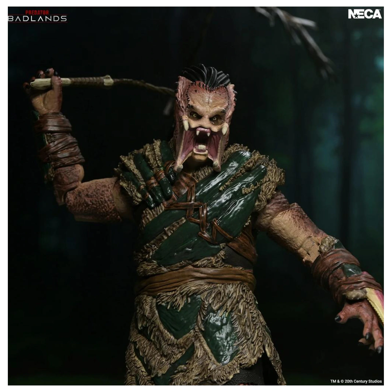 Predator Badlands Dek Bone Bison Armor Figura Ultimate 17 cm poza produsului