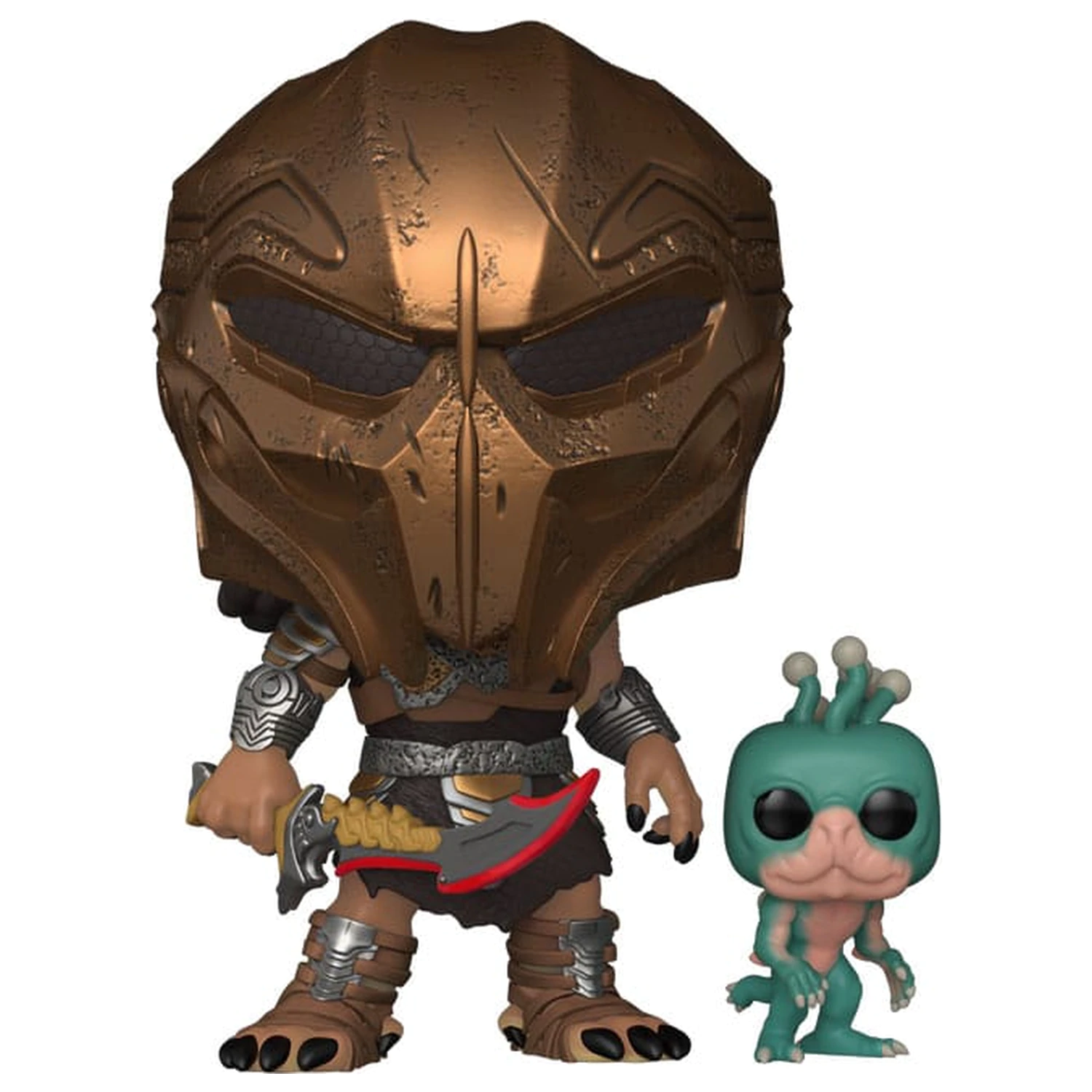Predator: Badlands Funko POP! & Buddy Movies figurina de vinil Dek with Bud 9 cm poza produsului
