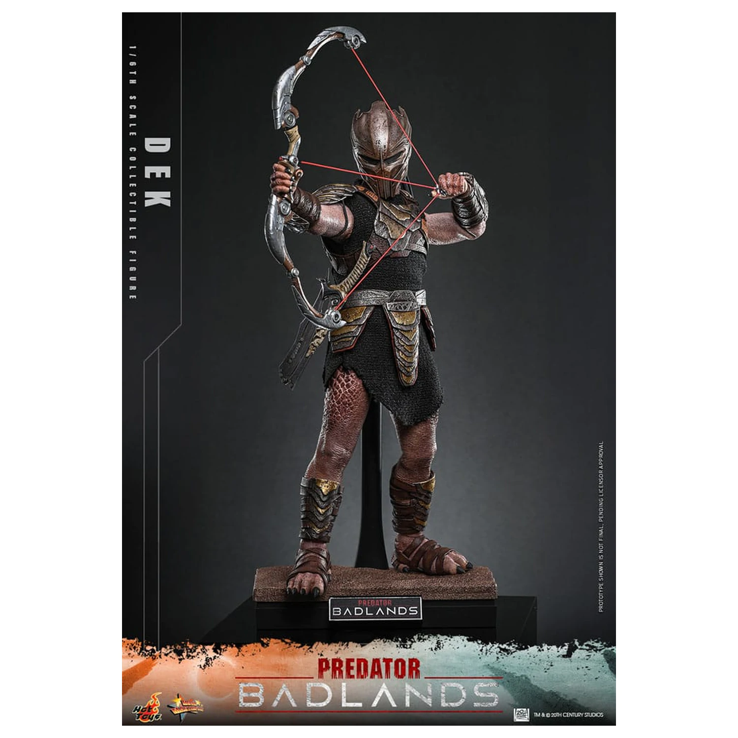 Predator: Badlands Movie Masterpiece Figurina de actiune 1/6 Dek 30 cm poza produsului