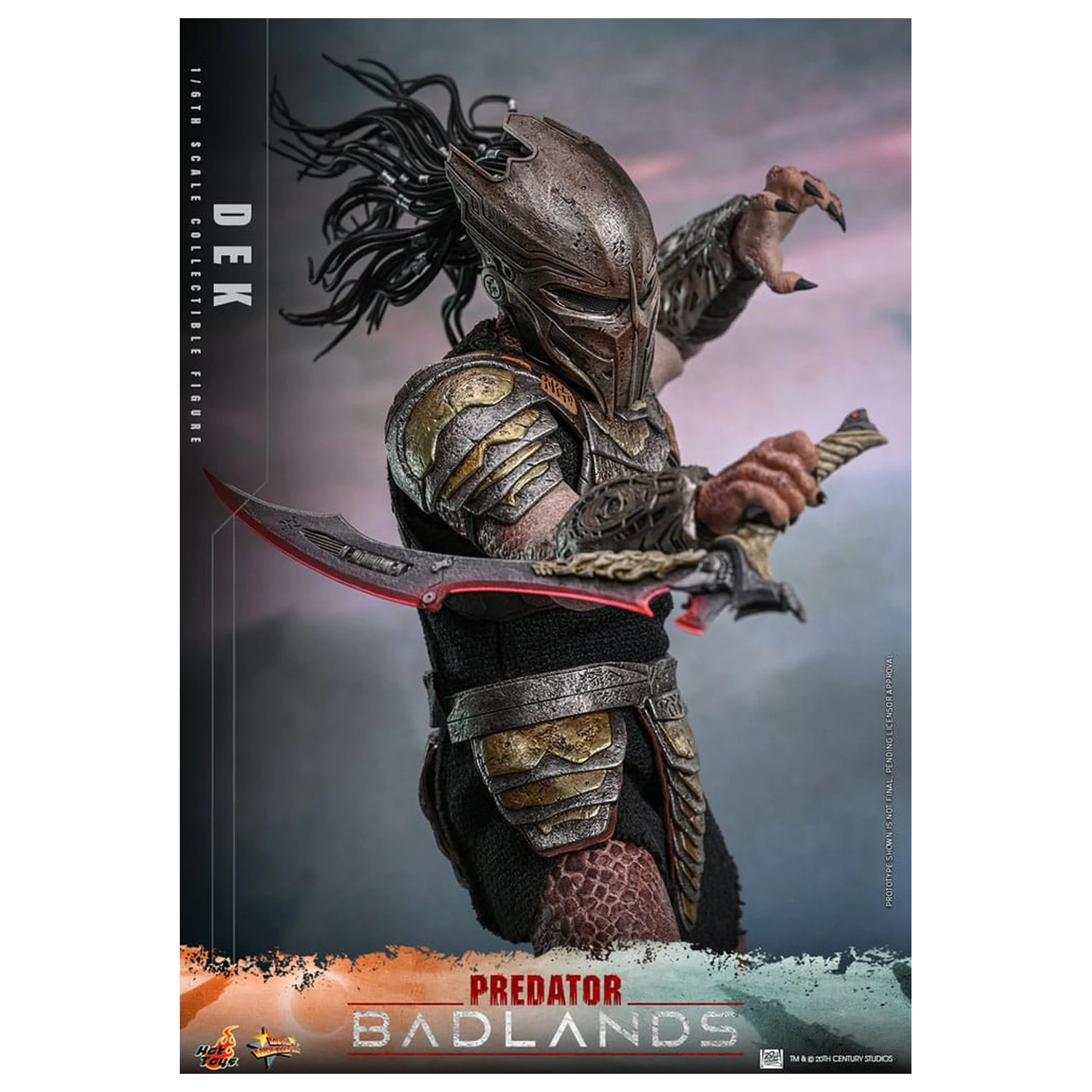 Predator: Badlands Movie Masterpiece Figurina de actiune 1/6 Dek 30 cm poza produsului