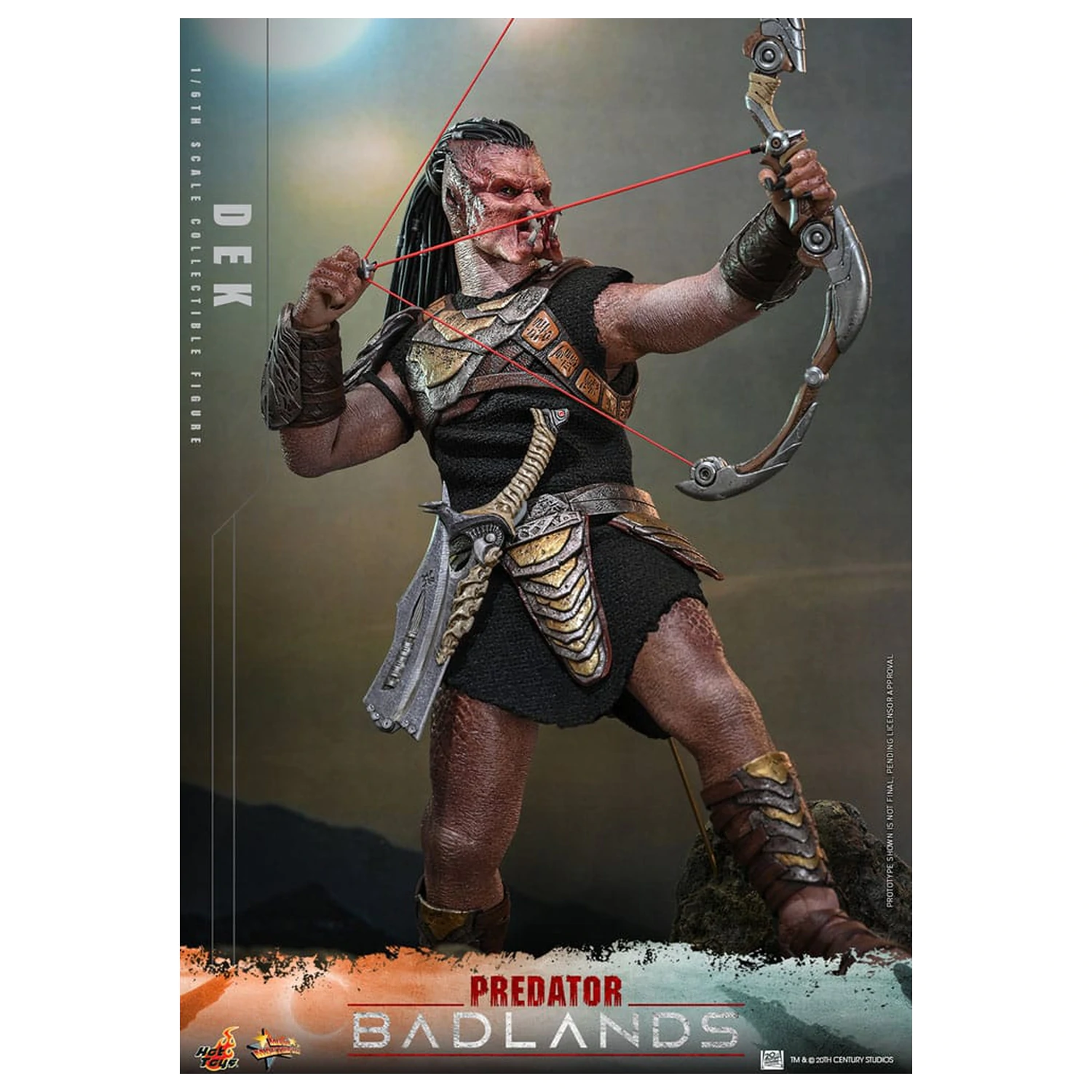 Predator: Badlands Movie Masterpiece Figurina de actiune 1/6 Dek 30 cm poza produsului