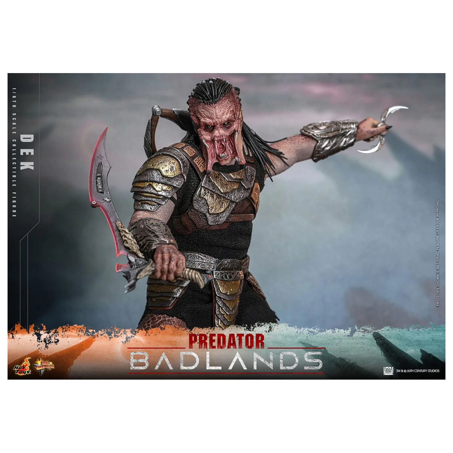 Predator: Badlands Movie Masterpiece Figurina de actiune 1/6 Dek 30 cm poza produsului