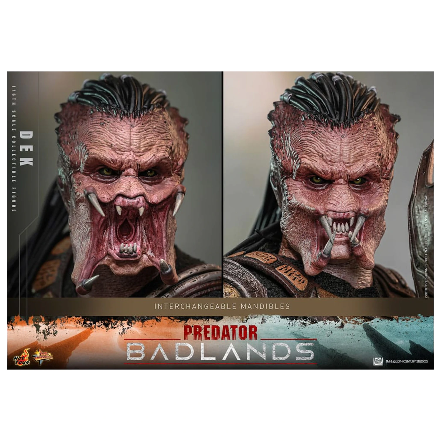 Predator: Badlands Movie Masterpiece Figurina de actiune 1/6 Dek 30 cm poza produsului