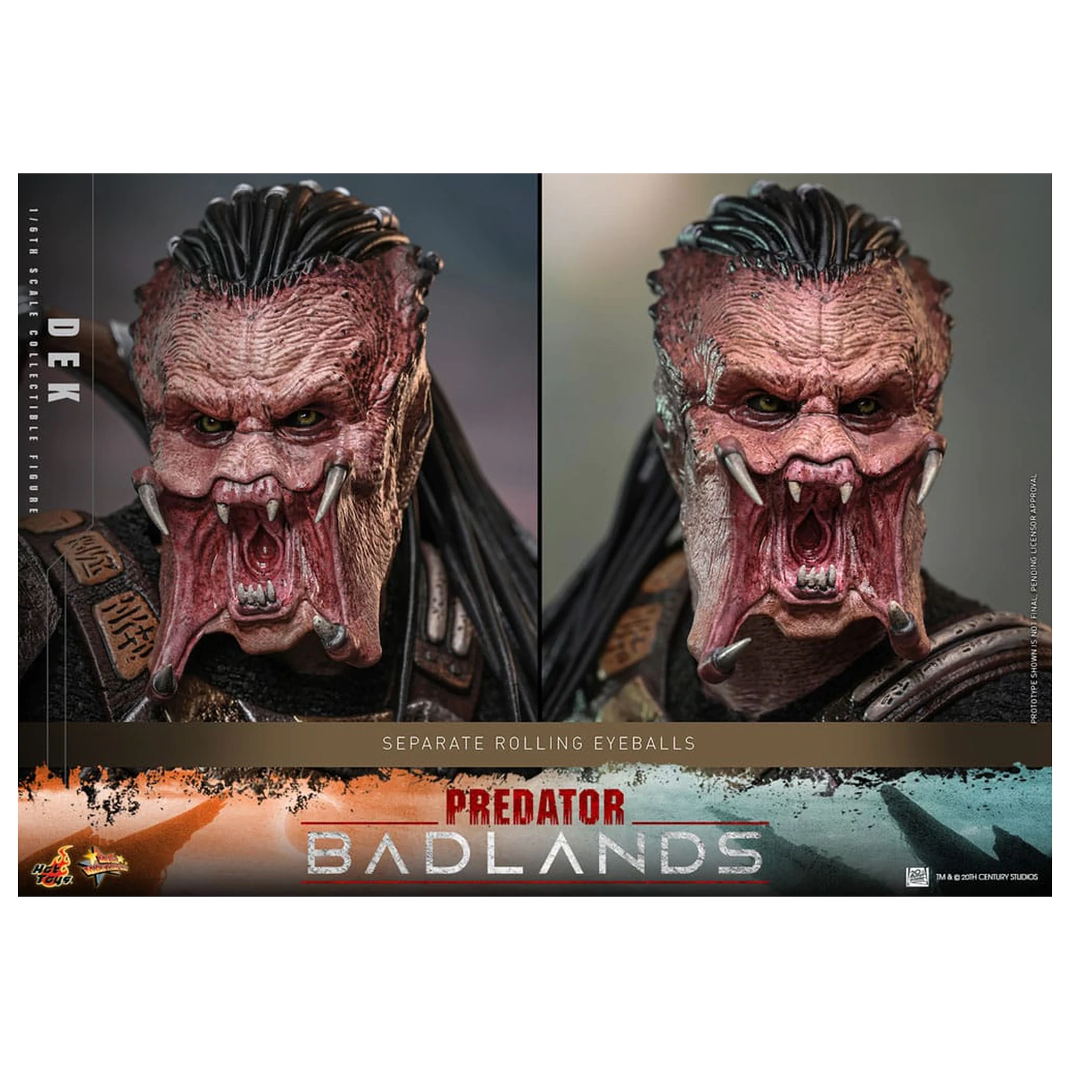 Predator: Badlands Movie Masterpiece Figurina de actiune 1/6 Dek 30 cm poza produsului