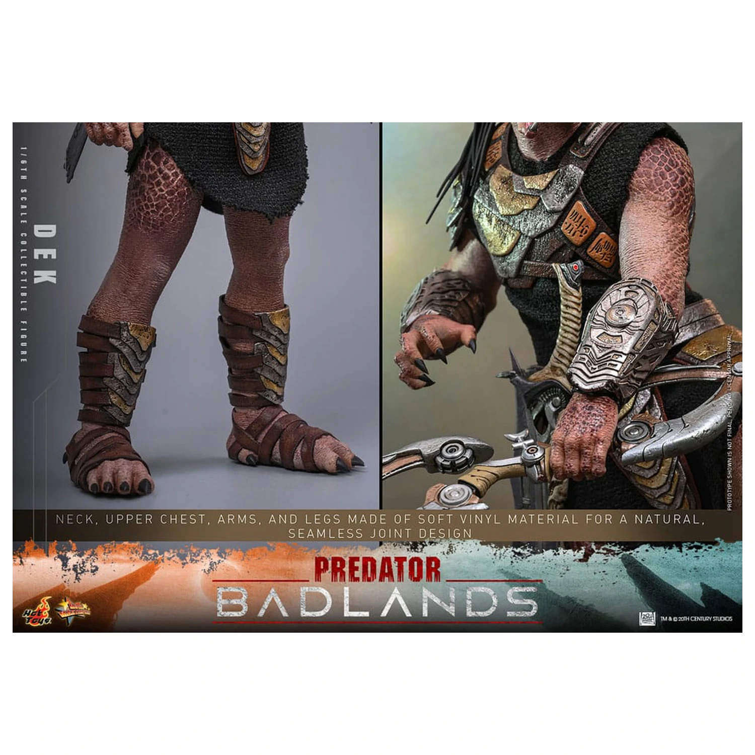 Predator: Badlands Movie Masterpiece Figurina de actiune 1/6 Dek 30 cm poza produsului