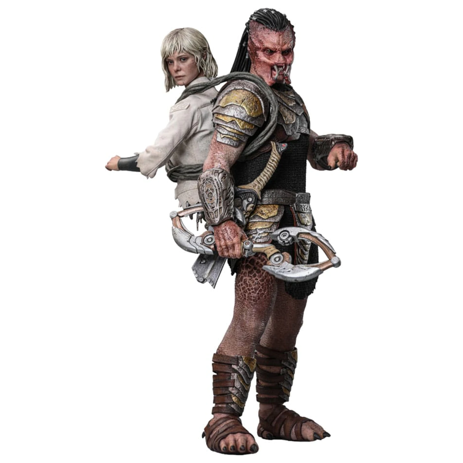 Predator: Badlands Movie Masterpiece Figurina de actiune 1/6 Dek & Thia 30 cm poza produsului