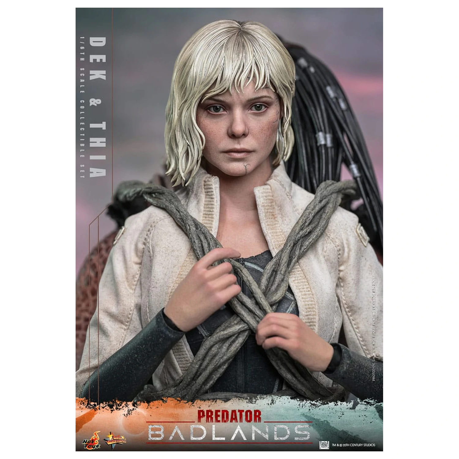 Predator: Badlands Movie Masterpiece Figurina de actiune 1/6 Dek & Thia 30 cm poza produsului