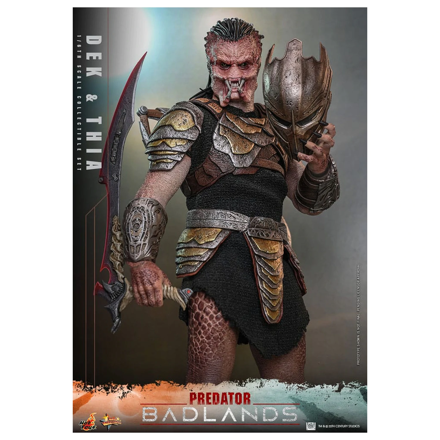 Predator: Badlands Movie Masterpiece Figurina de actiune 1/6 Dek & Thia 30 cm poza produsului