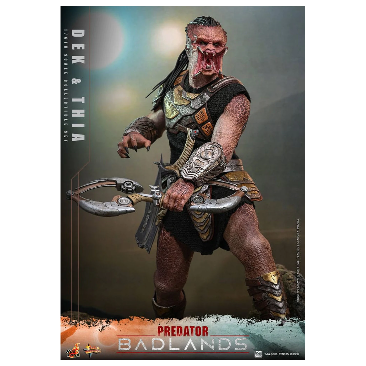 Predator: Badlands Movie Masterpiece Figurina de actiune 1/6 Dek & Thia 30 cm poza produsului