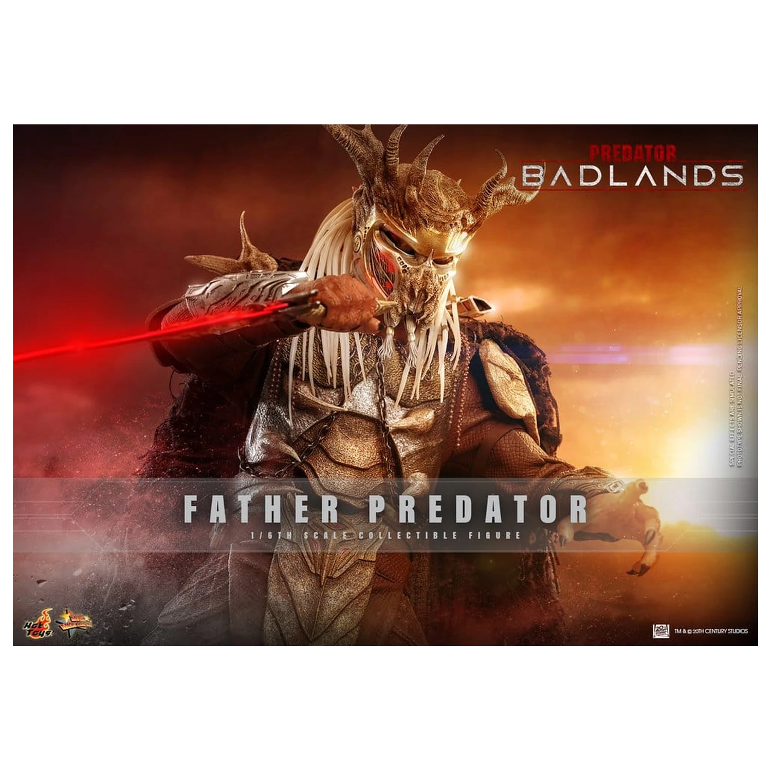 Predator: Badlands Movie Masterpiece figurina de acțiune 1/6 Njohrr 36 cm poza produsului
