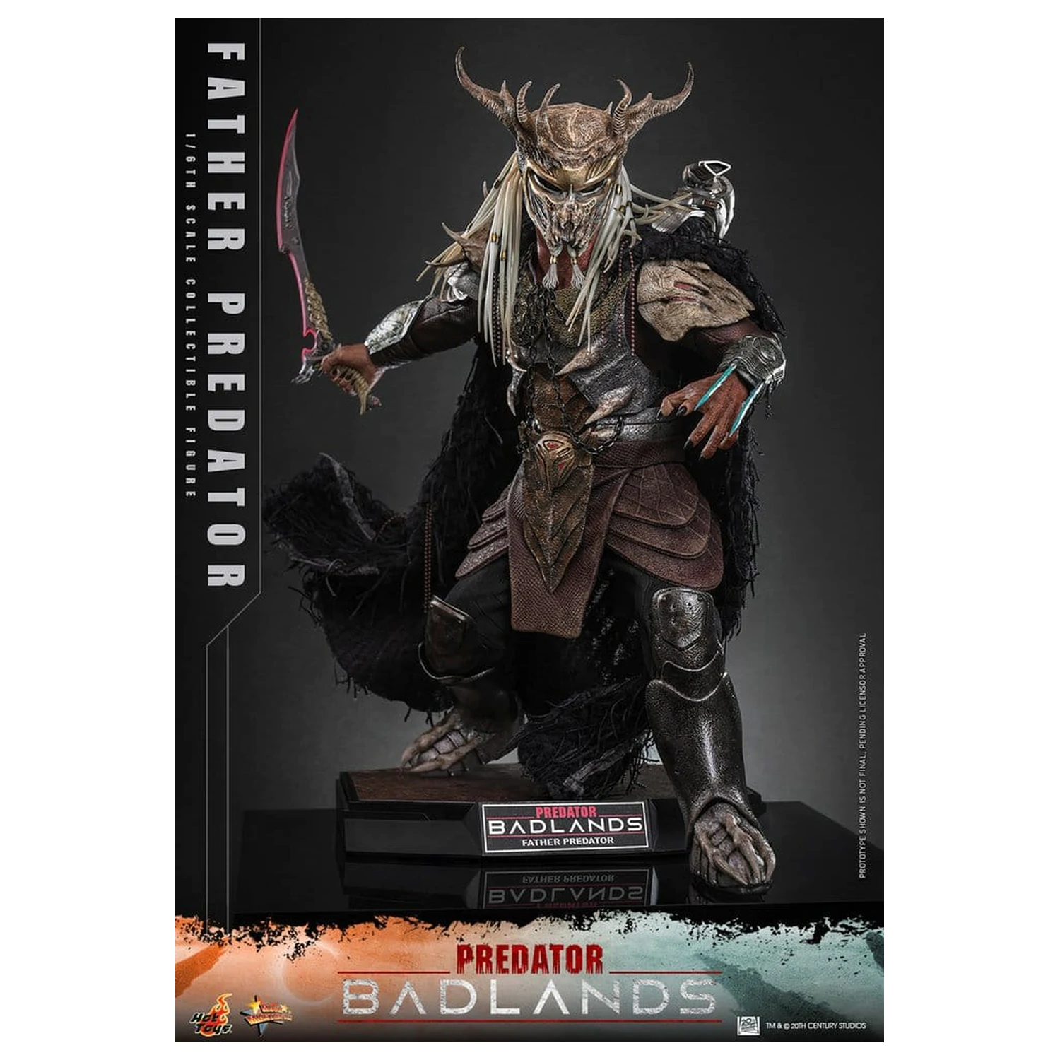 Predator: Badlands Movie Masterpiece figurina de acțiune 1/6 Njohrr 36 cm poza produsului