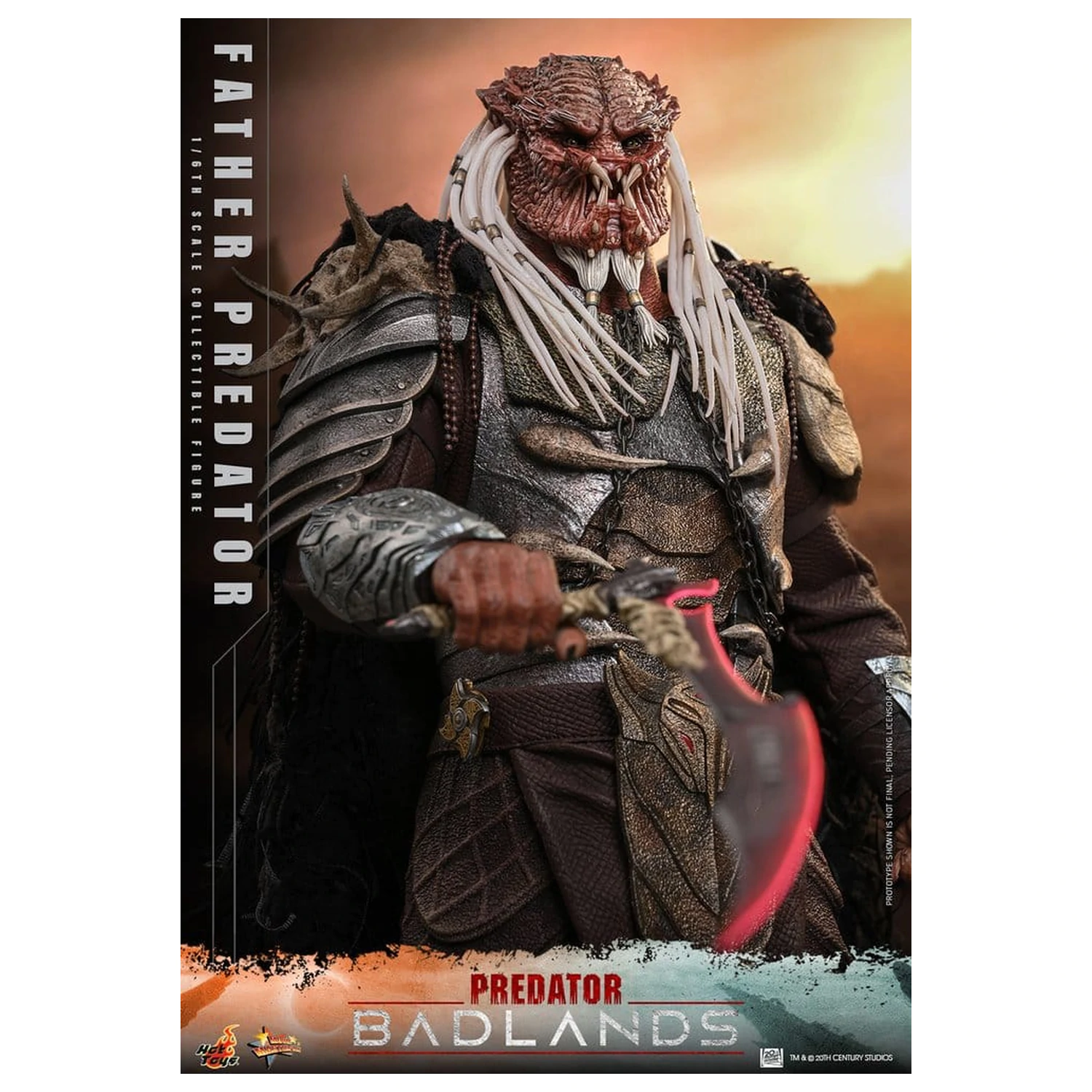 Predator: Badlands Movie Masterpiece figurina de acțiune 1/6 Njohrr 36 cm poza produsului