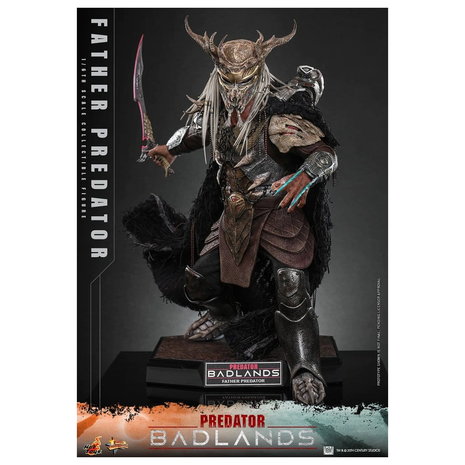Predator: Badlands Movie Masterpiece figurina de acțiune 1/6 Njohrr 36 cm poza produsului