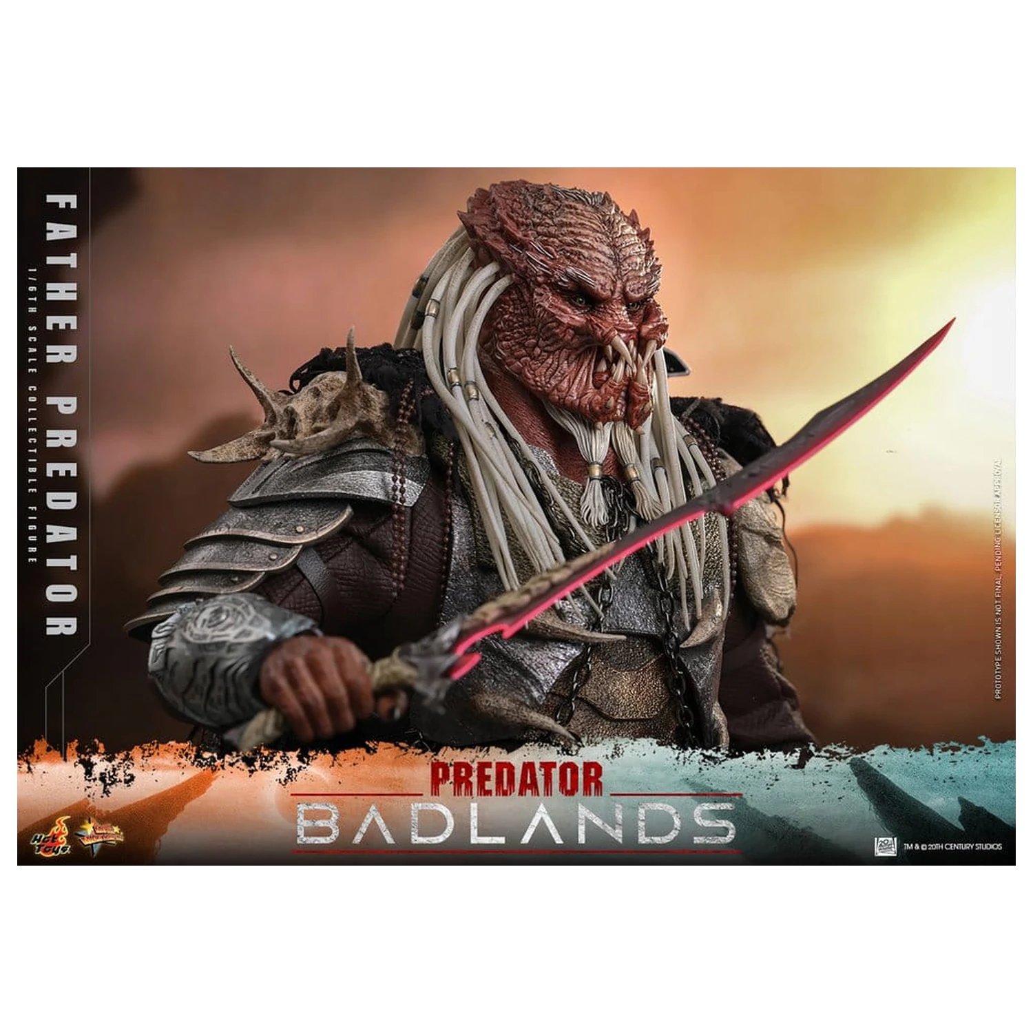Predator: Badlands Movie Masterpiece figurina de acțiune 1/6 Njohrr 36 cm poza produsului