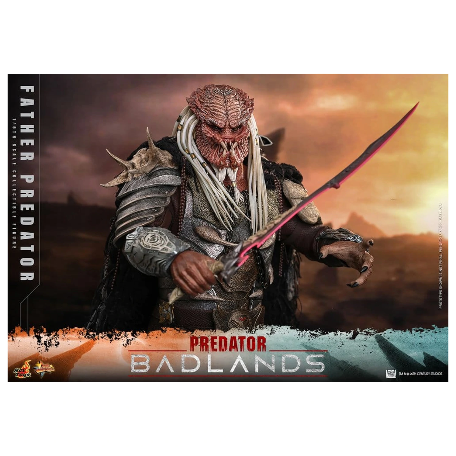 Predator: Badlands Movie Masterpiece figurina de acțiune 1/6 Njohrr 36 cm poza produsului