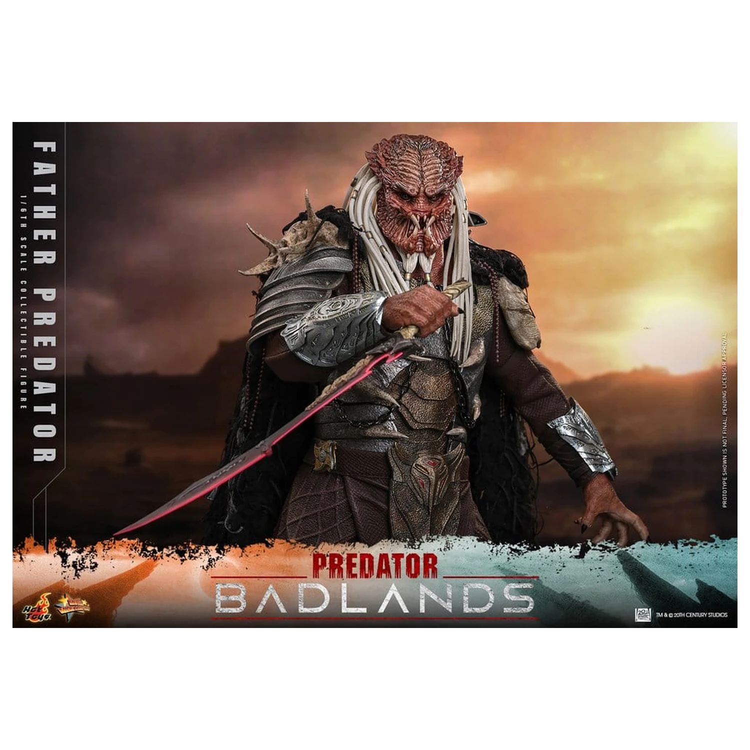 Predator: Badlands Movie Masterpiece figurina de acțiune 1/6 Njohrr 36 cm poza produsului