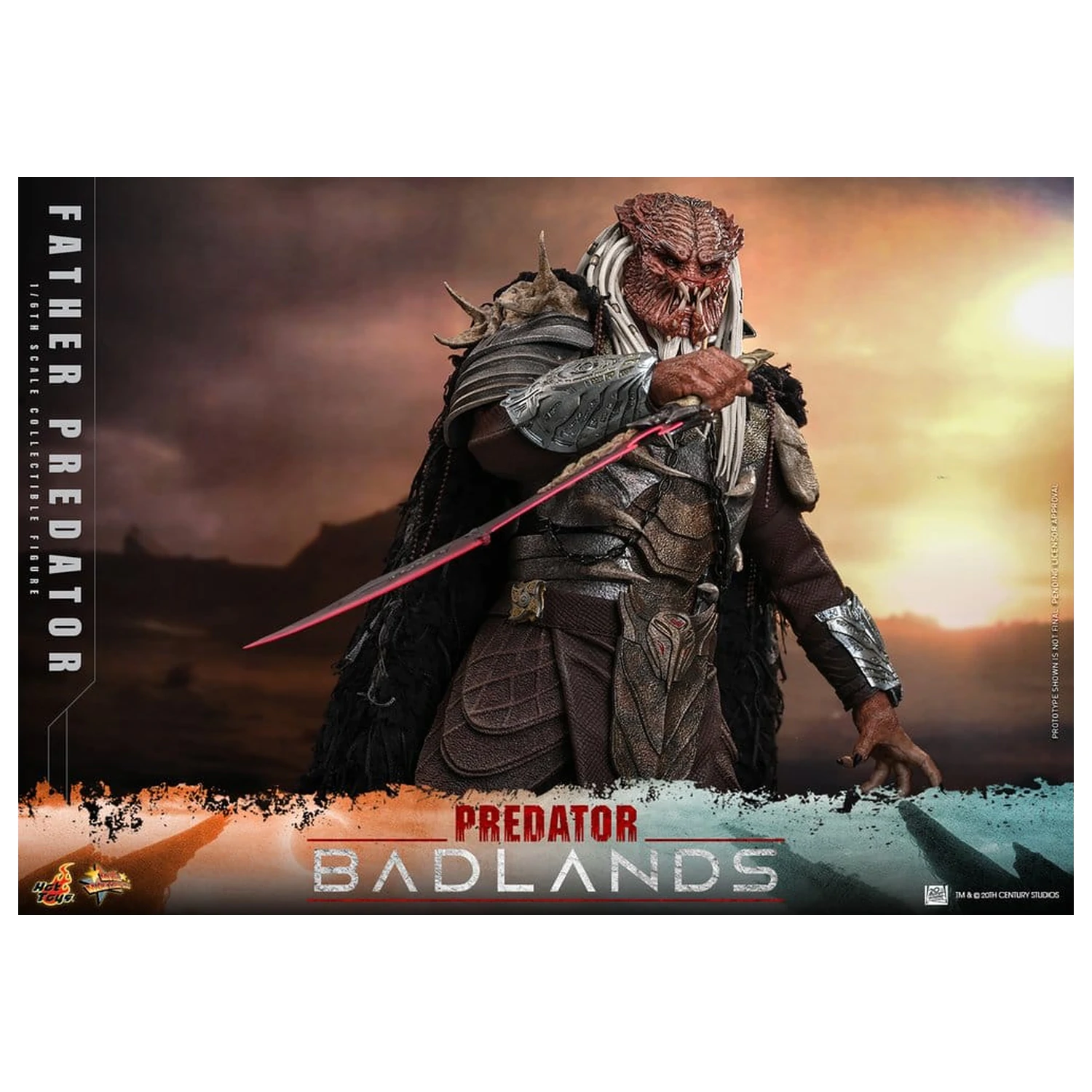 Predator: Badlands Movie Masterpiece figurina de acțiune 1/6 Njohrr 36 cm poza produsului