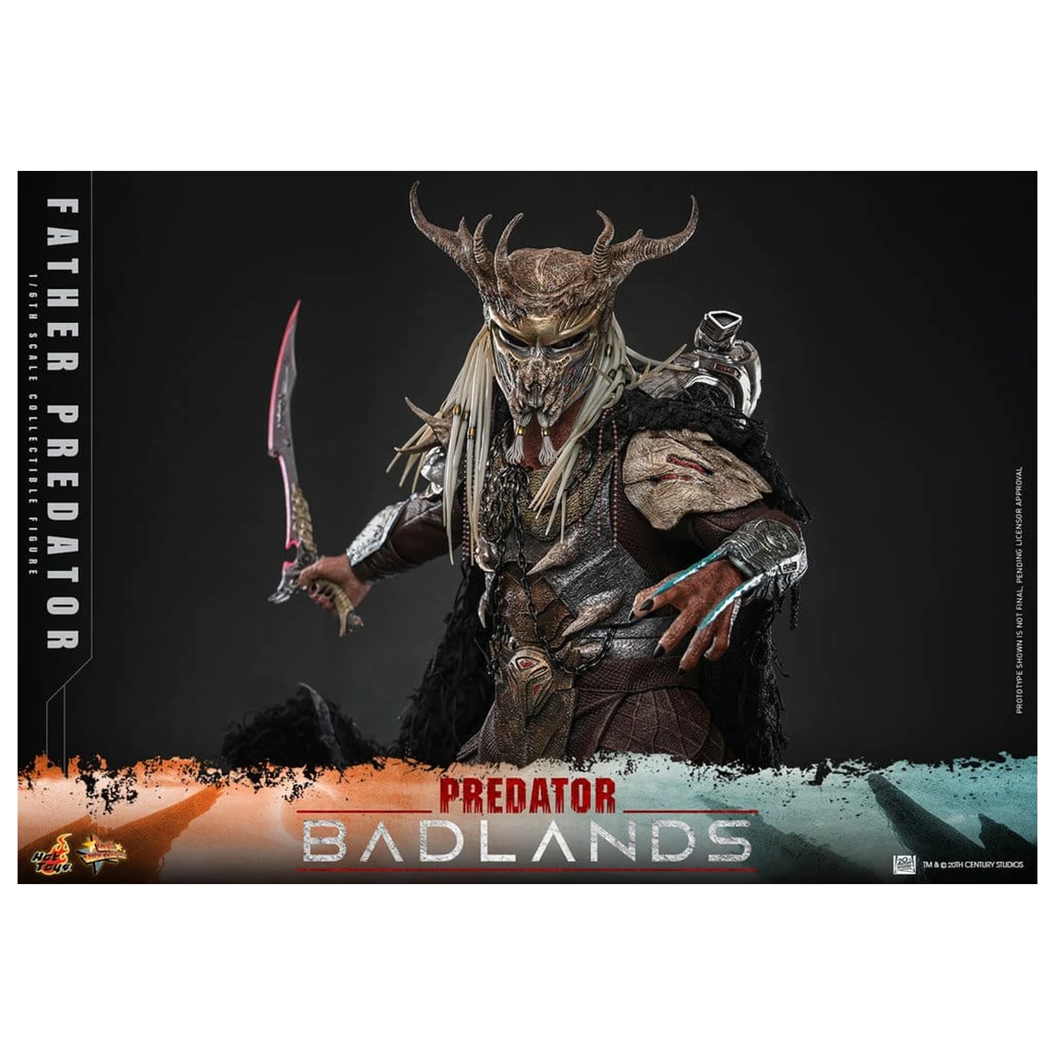 Predator: Badlands Movie Masterpiece figurina de acțiune 1/6 Njohrr 36 cm poza produsului