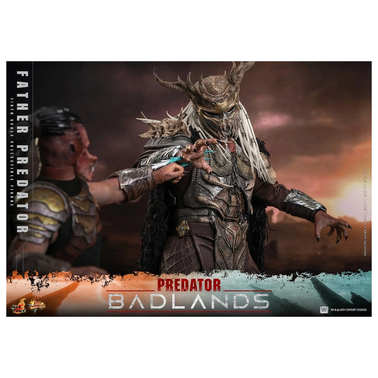 Predator: Badlands Movie Masterpiece figurina de acțiune 1/6 Njohrr 36 cm poza produsului