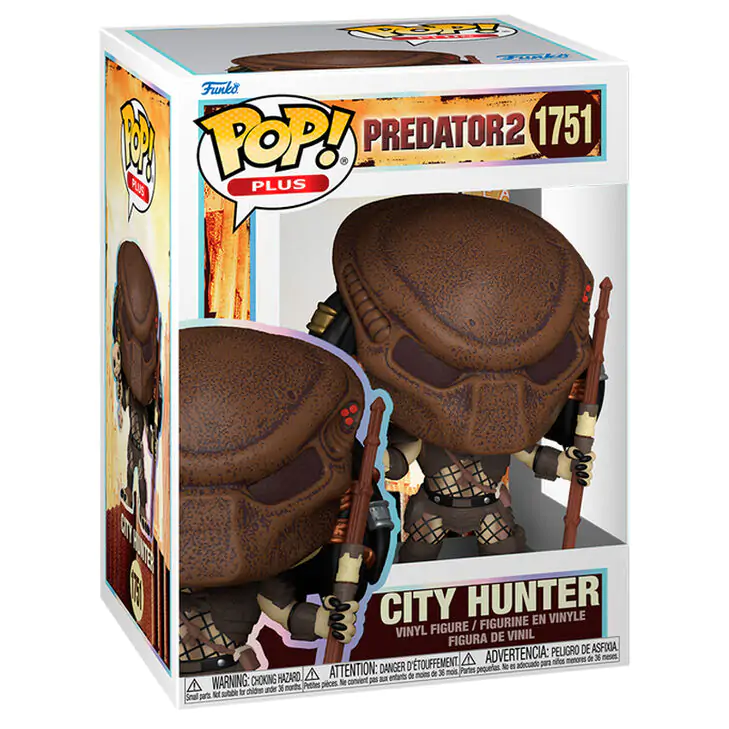 Predator Funko POP! Plus Movies Figurină Vinyl City Hunter 9 cm poza produsului