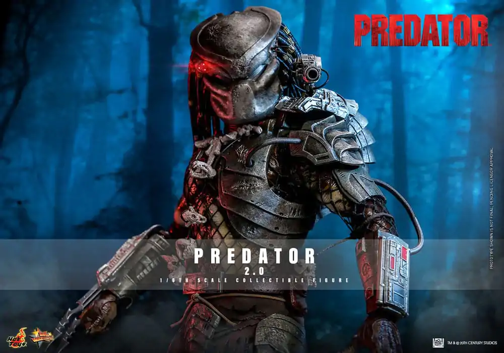 Figurină de acțiune de capodoperă de film Predator 1/6 Predator (2.0) 34 cm poza produsului