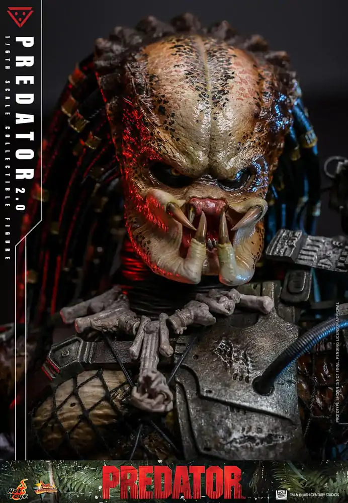 Figurină de acțiune de capodoperă de film Predator 1/6 Predator (2.0) 34 cm poza produsului