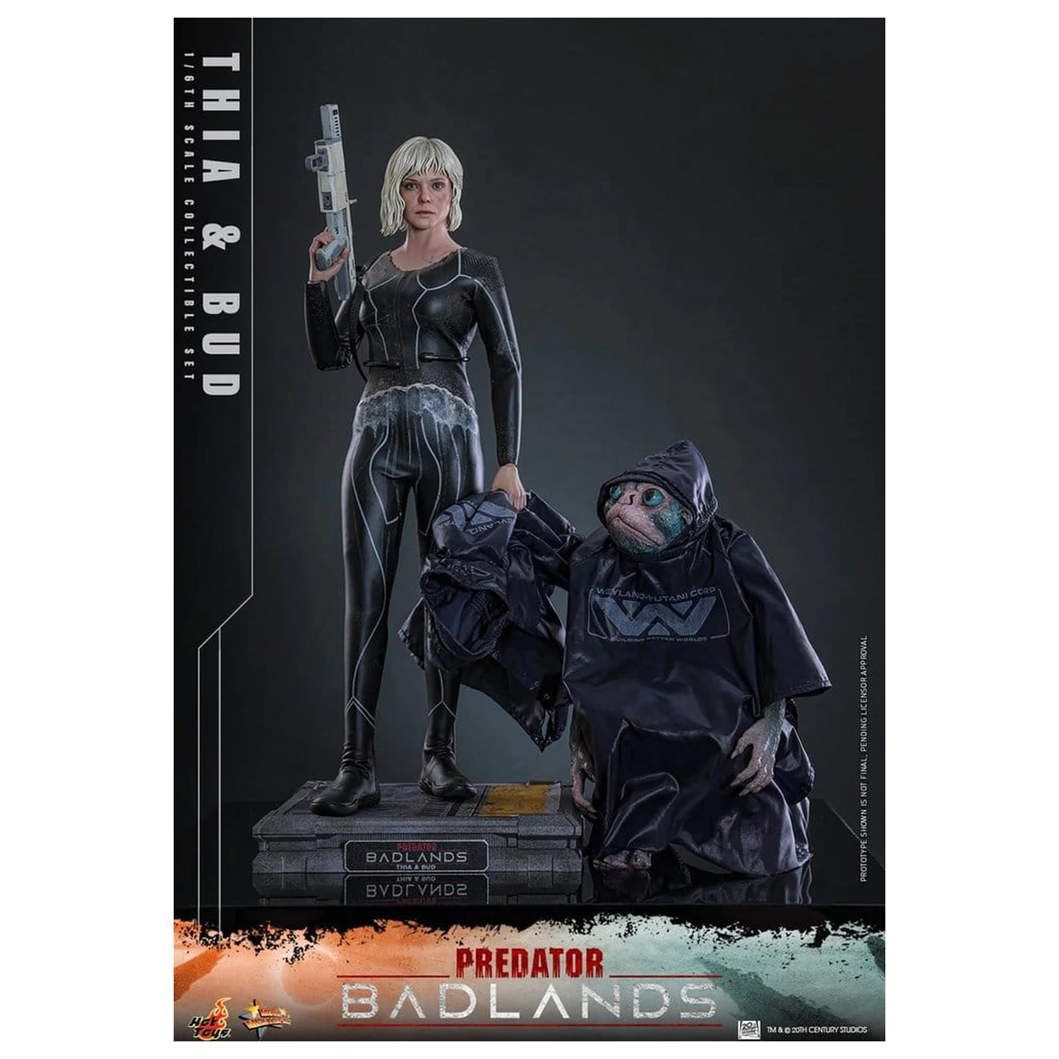 Predator Sixth Scale Figurina Set Thia si Bud 29 cm poza produsului