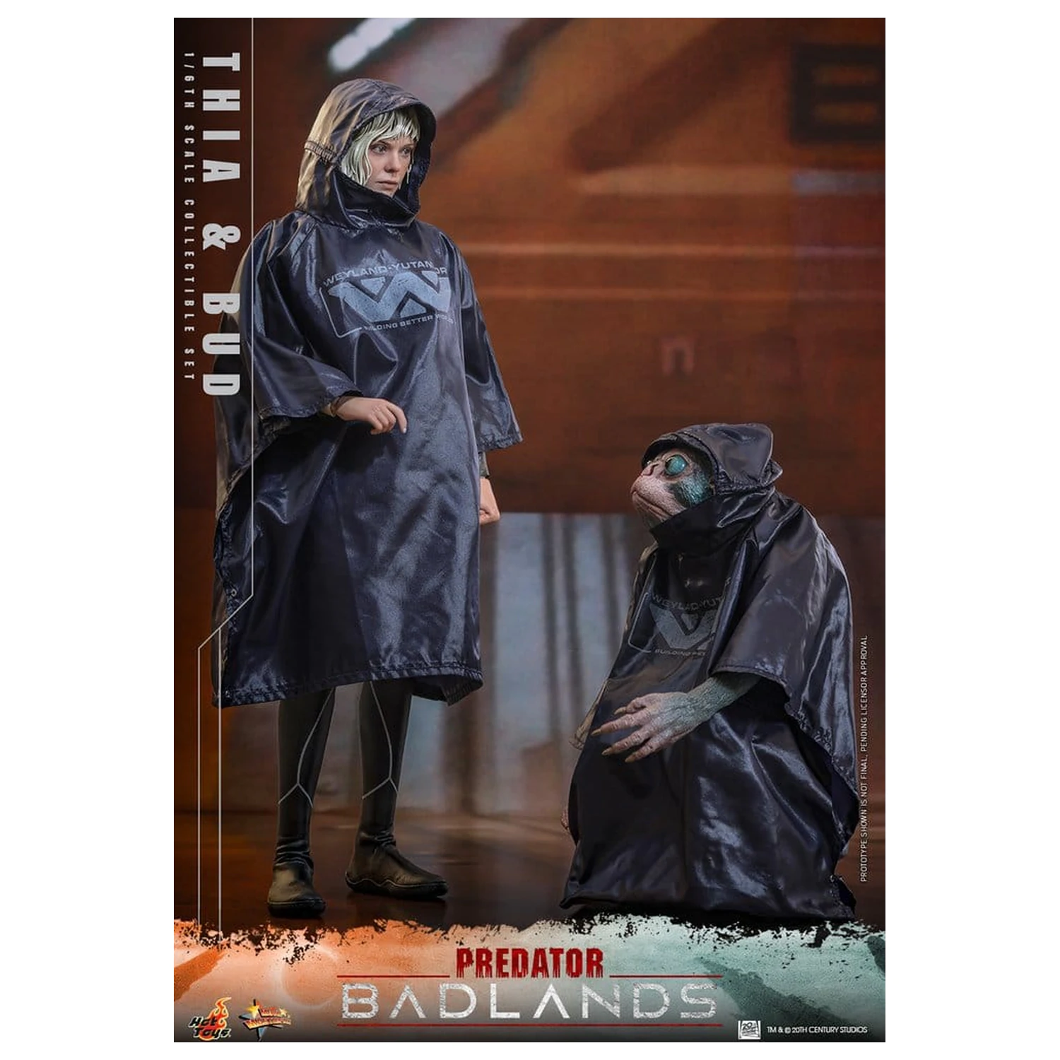 Predator Sixth Scale Figurina Set Thia si Bud 29 cm poza produsului