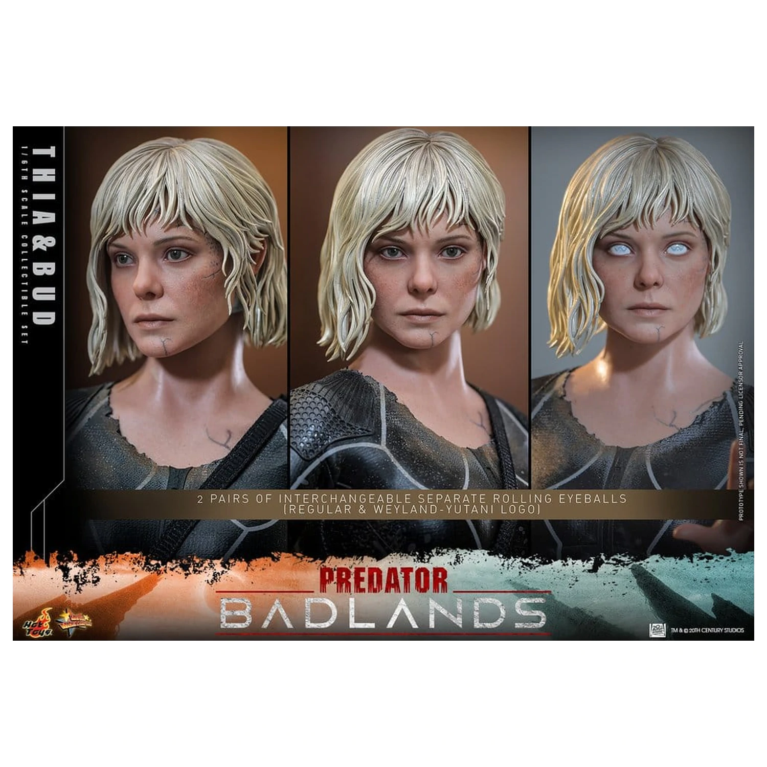 Predator Sixth Scale Figurina Set Thia si Bud 29 cm poza produsului