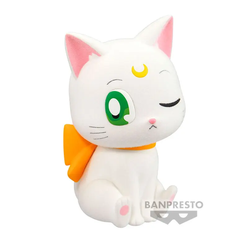 Pretty Guardian Sailor Moon Cosmos the Movie Artemis Big Ribbon figurină Fluffy Puffy 7cm poza produsului