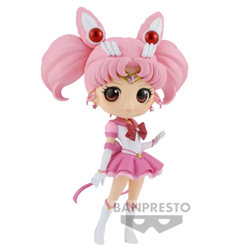 Pretty Guardian Sailor Moon Cosmos the Movie Eternal Sailor Chibi Moon ver.A Q posket figurină 13cm poza produsului