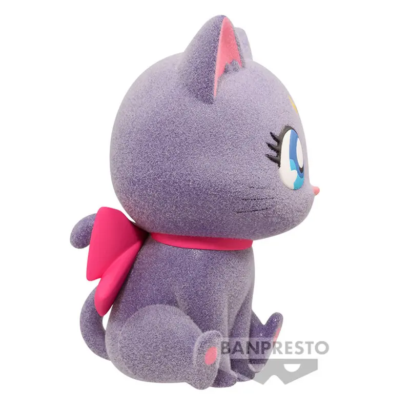 Pretty Guardian Sailor Moon Cosmos the Movie Luna Big Ribbon Fluffy Puffy figurina 7cm poza produsului