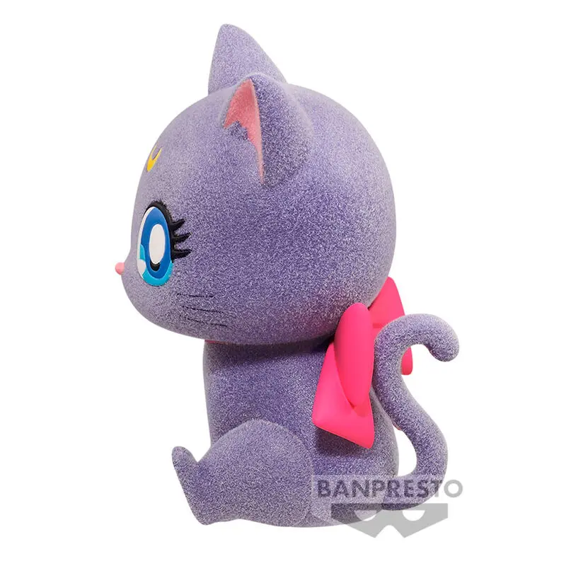 Pretty Guardian Sailor Moon Cosmos the Movie Luna Big Ribbon Fluffy Puffy figurina 7cm poza produsului