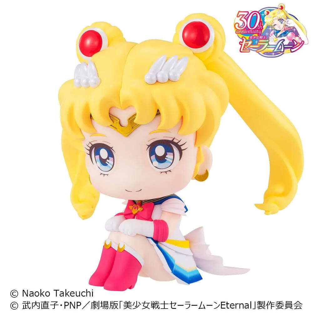 Pretty Guardian Sailor Moon Look Up Statuie PVC Super Sailor Moon 11 cm poza produsului