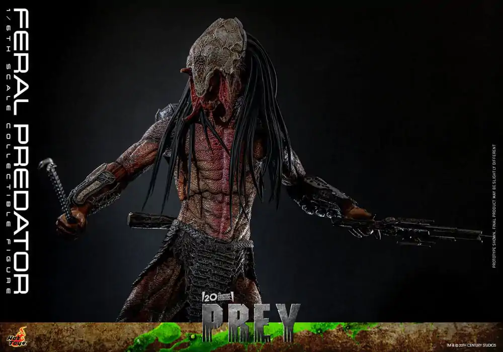 Figurină de acțiune Prey 1/6 Feral Predator 37 cm poza produsului