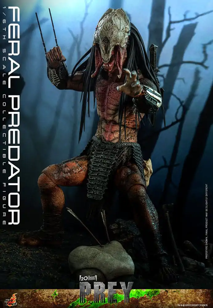 Figurină de acțiune Prey 1/6 Feral Predator 37 cm poza produsului